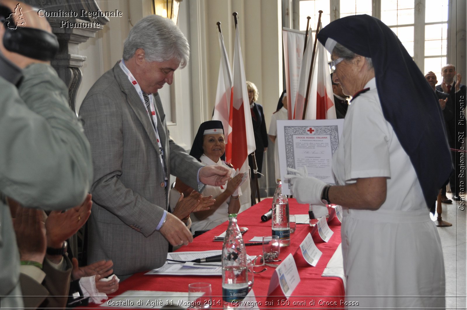 Castello di Agli 11 Maggio 2014 - Convegno sui 150 anni di Croce Rossa - Comitato Regionale del Piemonte