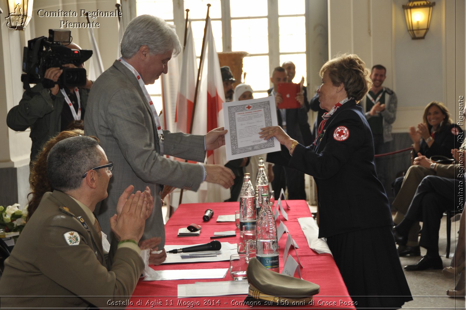 Castello di Agli 11 Maggio 2014 - Convegno sui 150 anni di Croce Rossa - Comitato Regionale del Piemonte