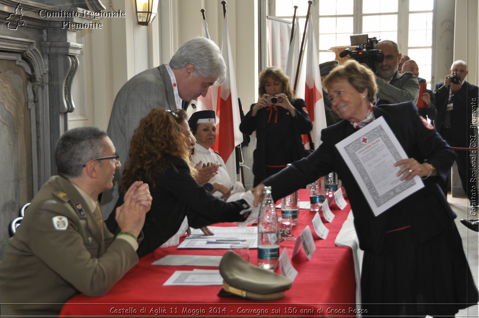 Castello di Agli 11 Maggio 2014 - Convegno sui 150 anni di Croce Rossa - Comitato Regionale del Piemonte