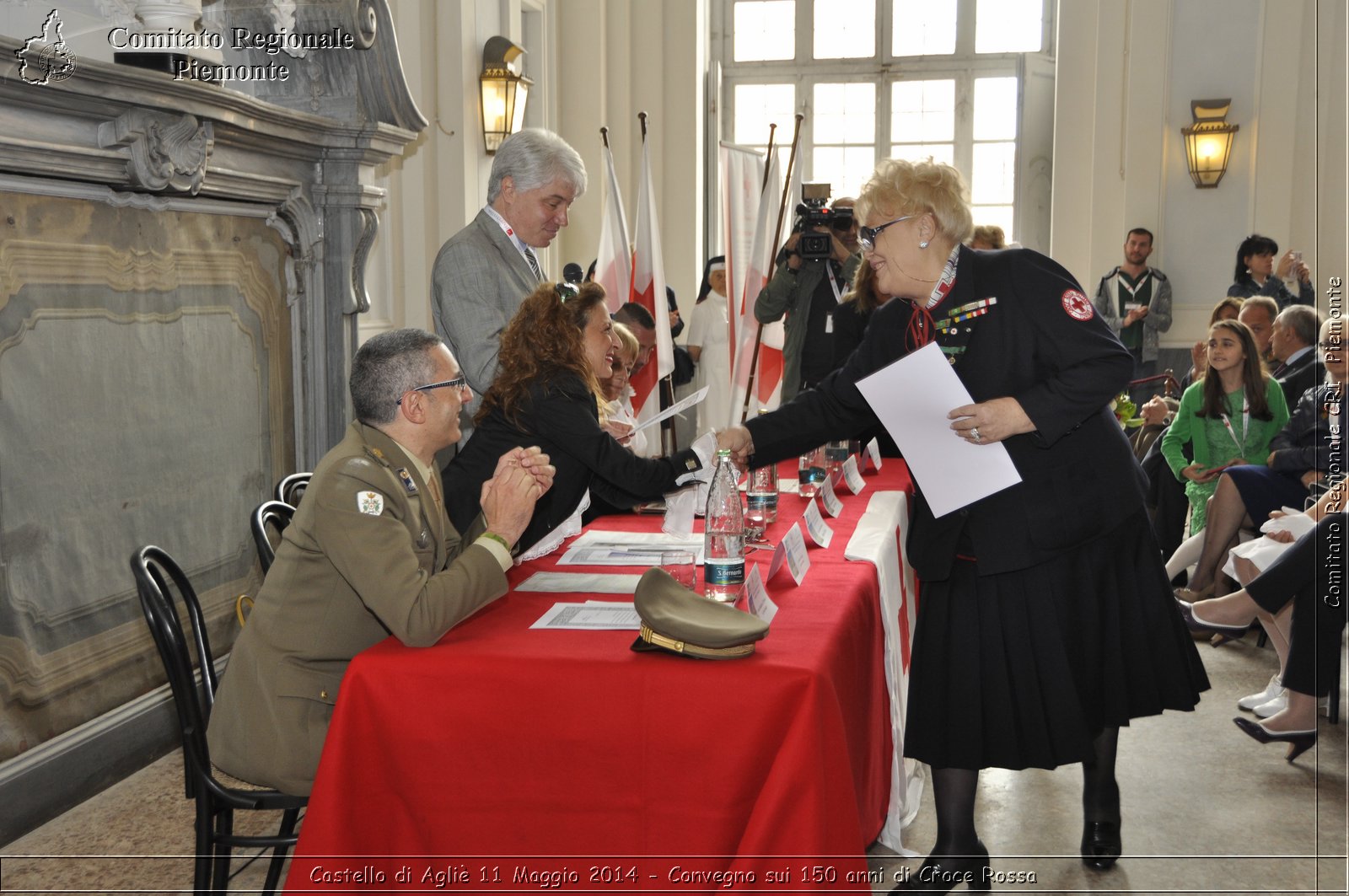 Castello di Agli 11 Maggio 2014 - Convegno sui 150 anni di Croce Rossa - Comitato Regionale del Piemonte