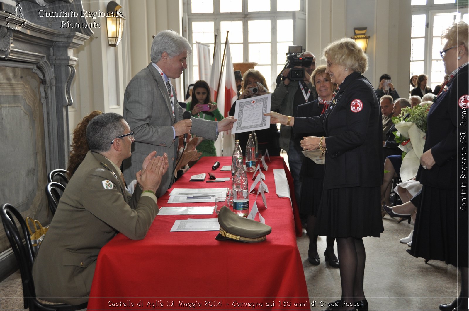 Castello di Agli 11 Maggio 2014 - Convegno sui 150 anni di Croce Rossa - Comitato Regionale del Piemonte