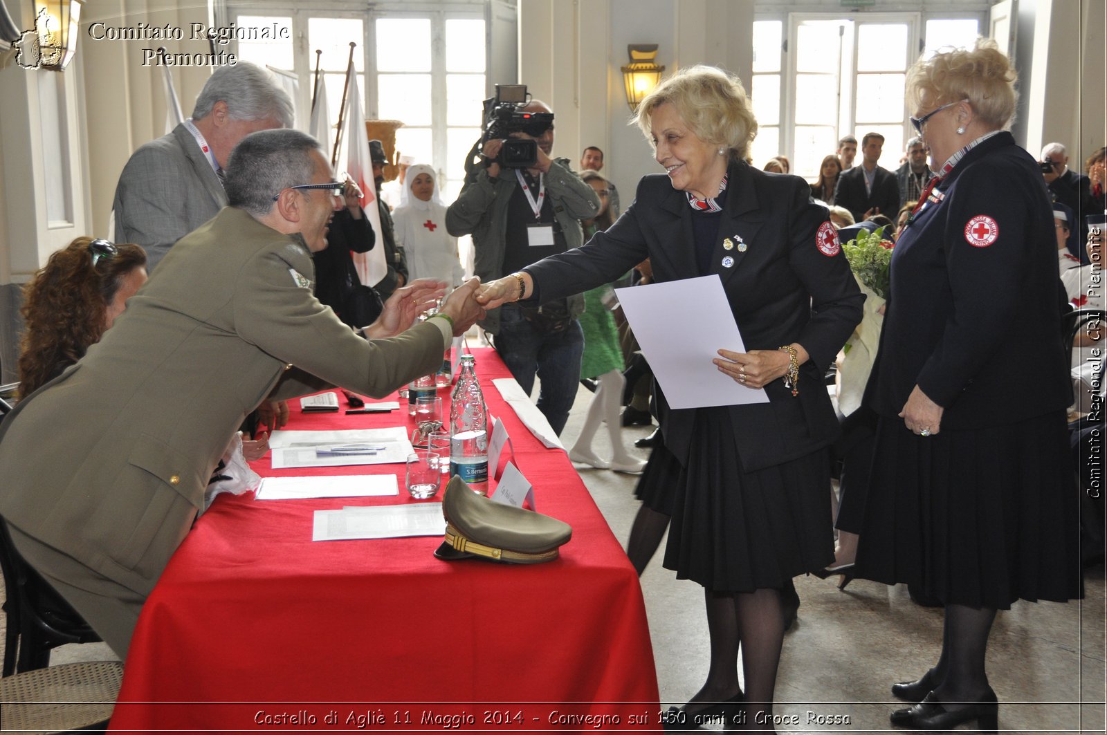 Castello di Agli 11 Maggio 2014 - Convegno sui 150 anni di Croce Rossa - Comitato Regionale del Piemonte