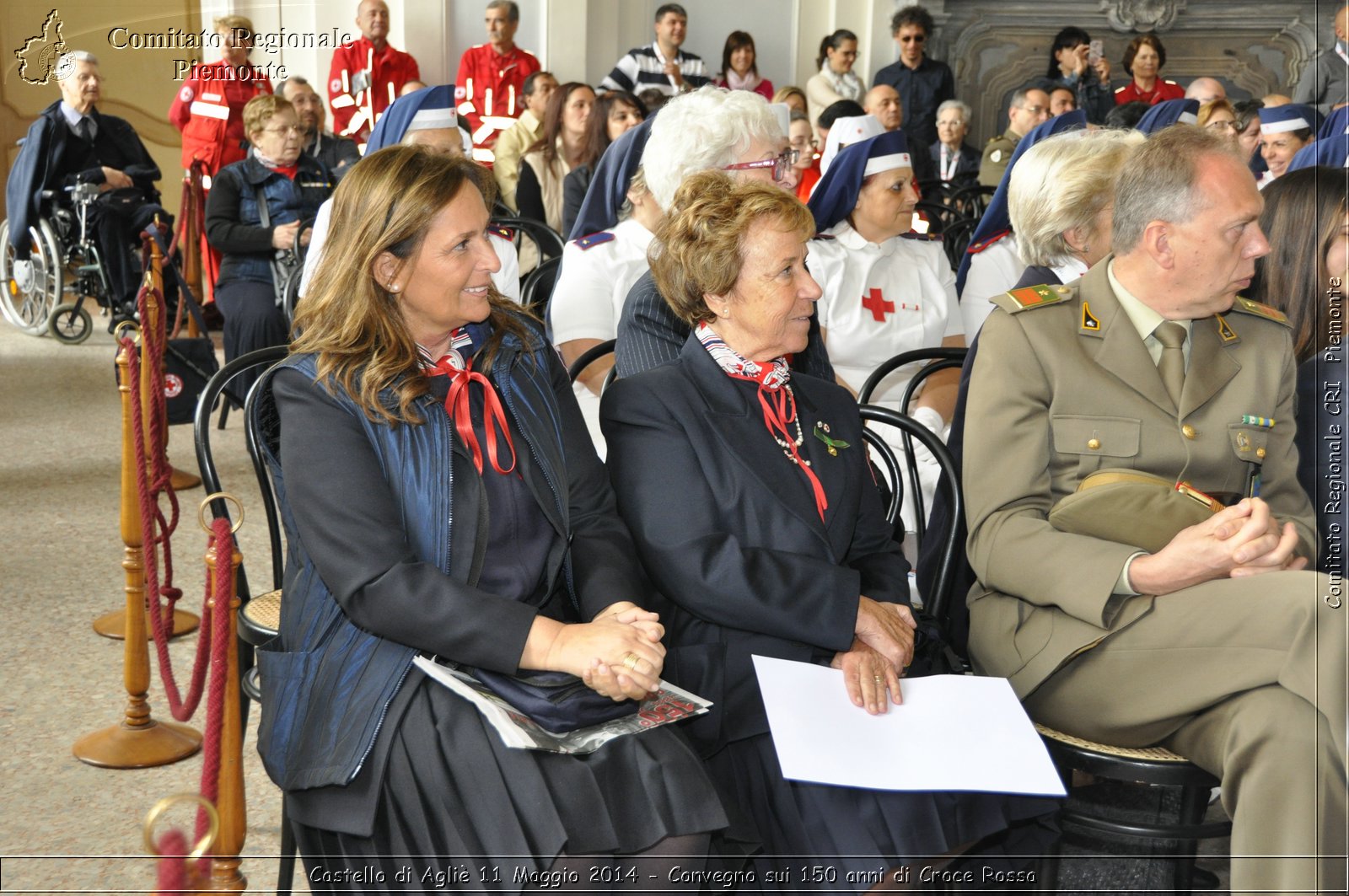 Castello di Agli 11 Maggio 2014 - Convegno sui 150 anni di Croce Rossa - Comitato Regionale del Piemonte