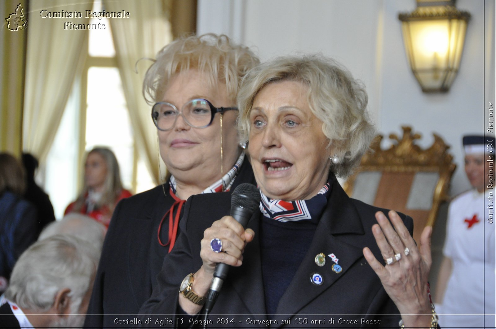 Castello di Agli 11 Maggio 2014 - Convegno sui 150 anni di Croce Rossa - Comitato Regionale del Piemonte