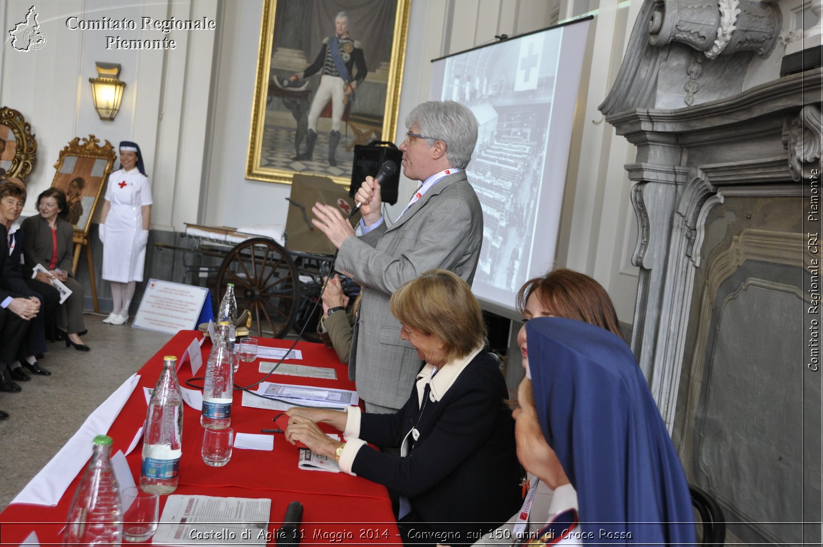 Castello di Agli 11 Maggio 2014 - Convegno sui 150 anni di Croce Rossa - Comitato Regionale del Piemonte