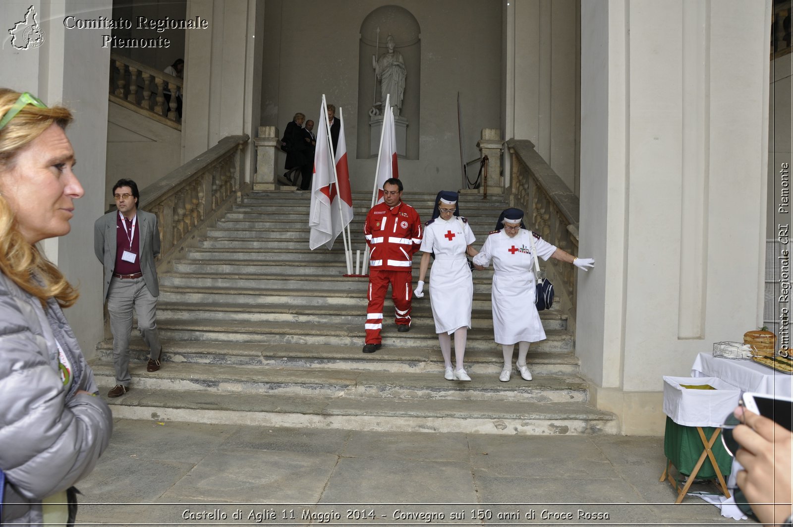 Castello di Agli 11 Maggio 2014 - Convegno sui 150 anni di Croce Rossa - Comitato Regionale del Piemonte