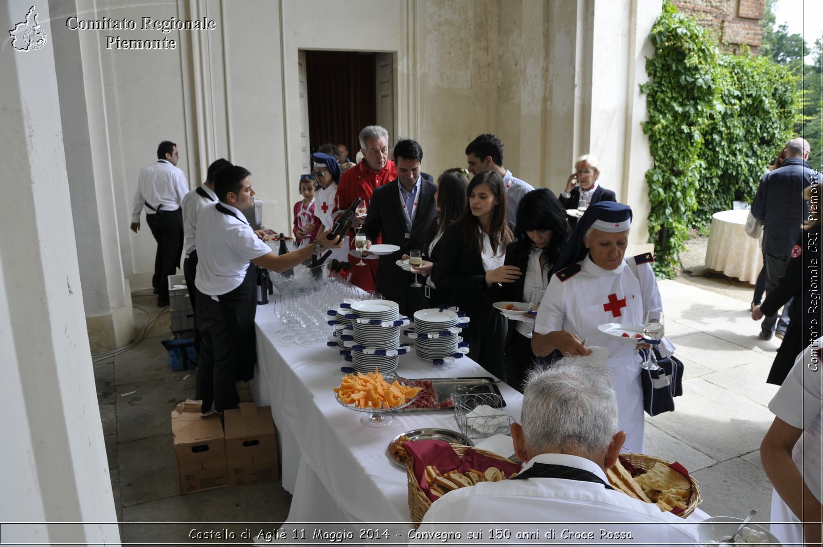 Castello di Agli 11 Maggio 2014 - Convegno sui 150 anni di Croce Rossa - Comitato Regionale del Piemonte