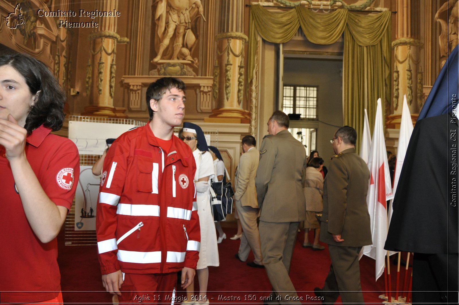 Agli 11 Maggio 2014 - Mostra 150 anni di Croce Rossa - Comitato Regionale del Piemonte