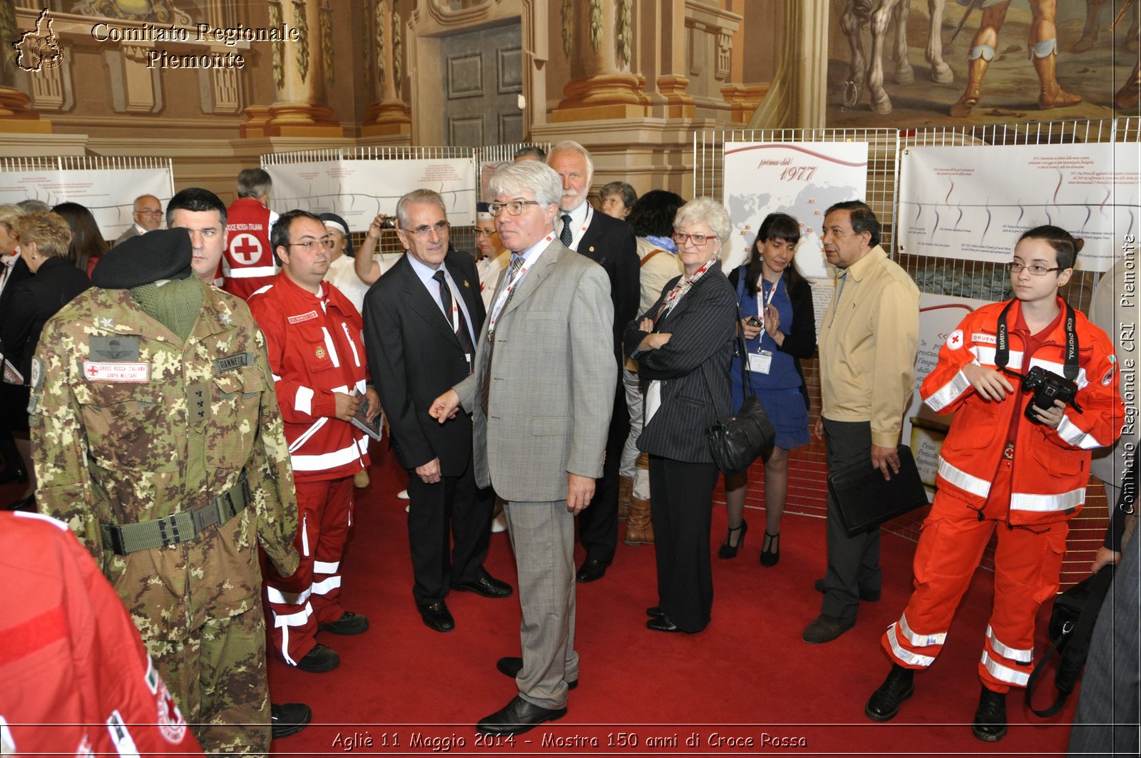 Agli 11 Maggio 2014 - Mostra 150 anni di Croce Rossa - Comitato Regionale del Piemonte