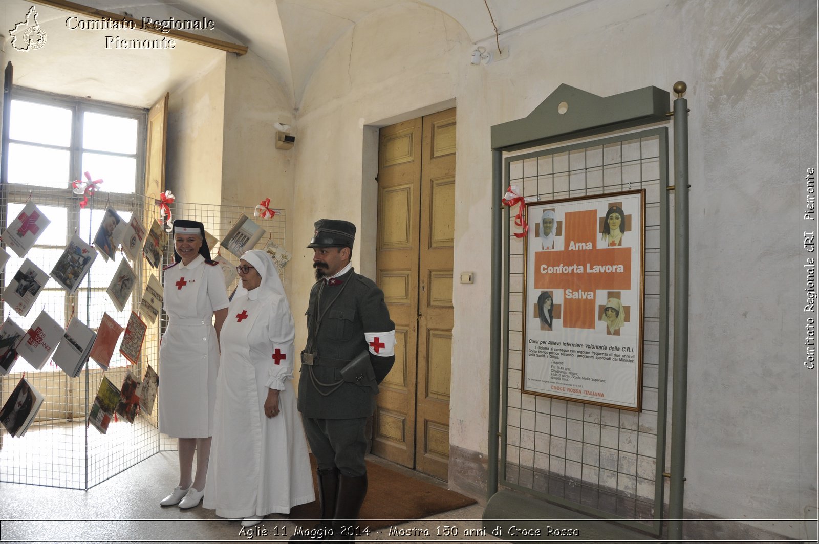 Agli 11 Maggio 2014 - Mostra 150 anni di Croce Rossa - Comitato Regionale del Piemonte