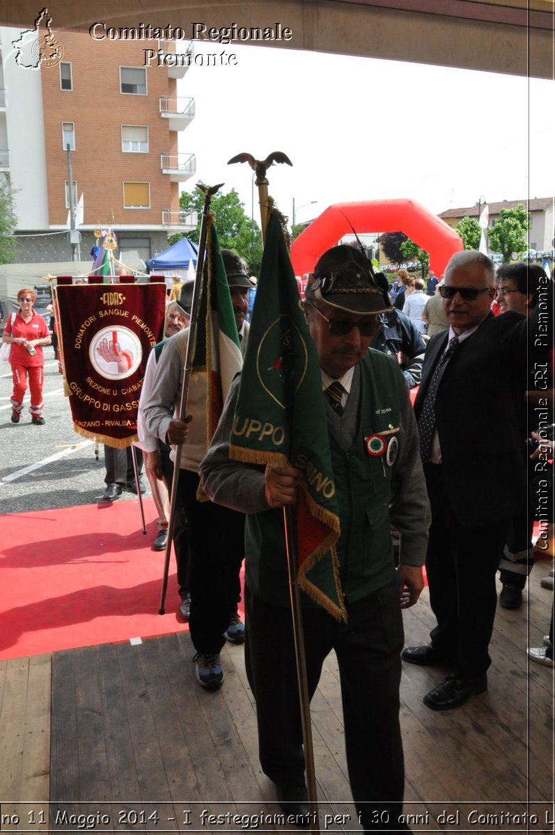 Gassino 11 Maggio 2014 - I festeggiamenti per i 30 anni del Comitato Locale - Comitato Regionale del Piemonte