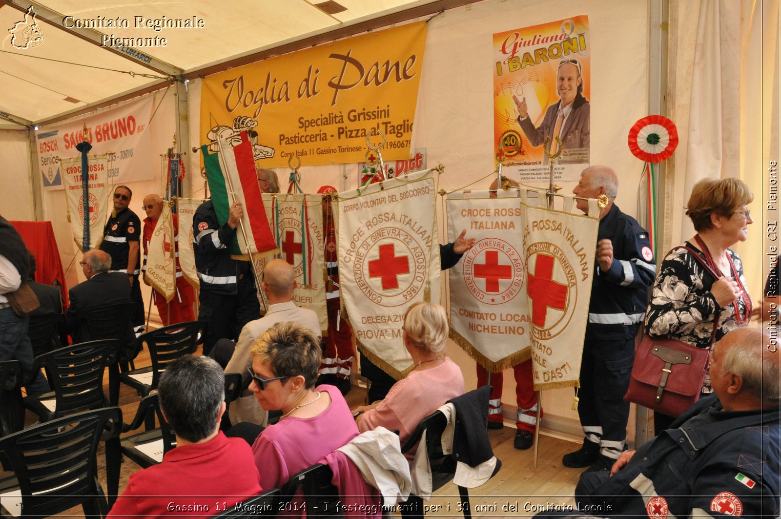 Gassino 11 Maggio 2014 - I festeggiamenti per i 30 anni del Comitato Locale - Comitato Regionale del Piemonte