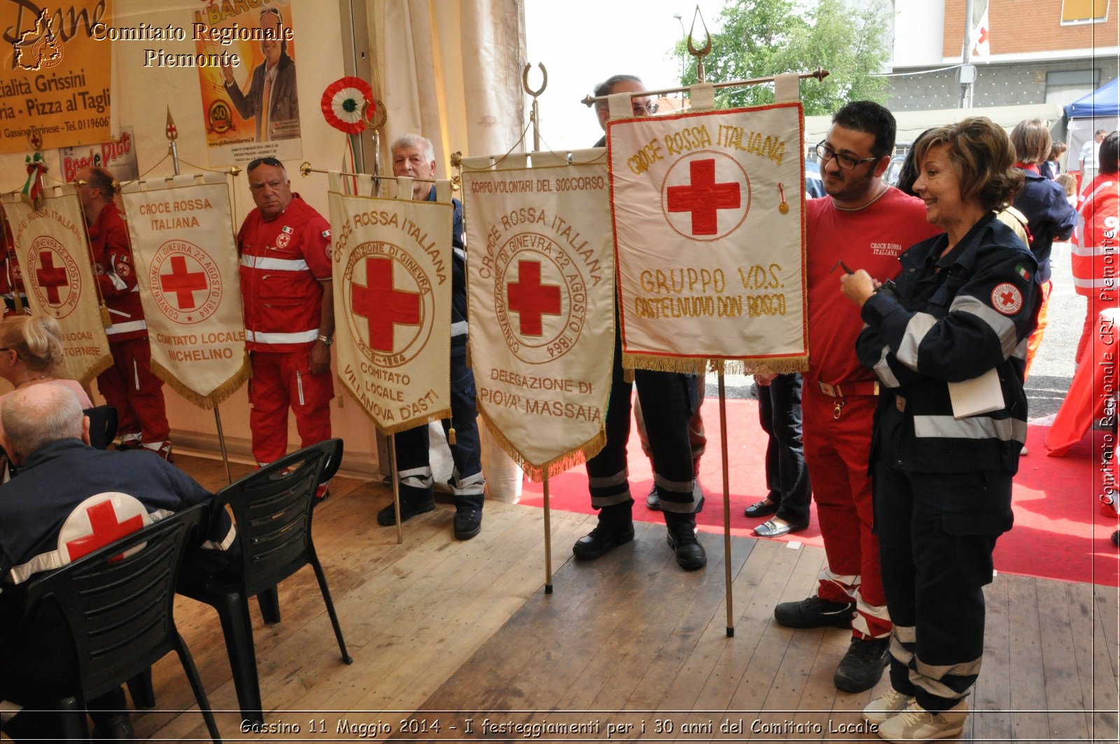 Gassino 11 Maggio 2014 - I festeggiamenti per i 30 anni del Comitato Locale - Comitato Regionale del Piemonte