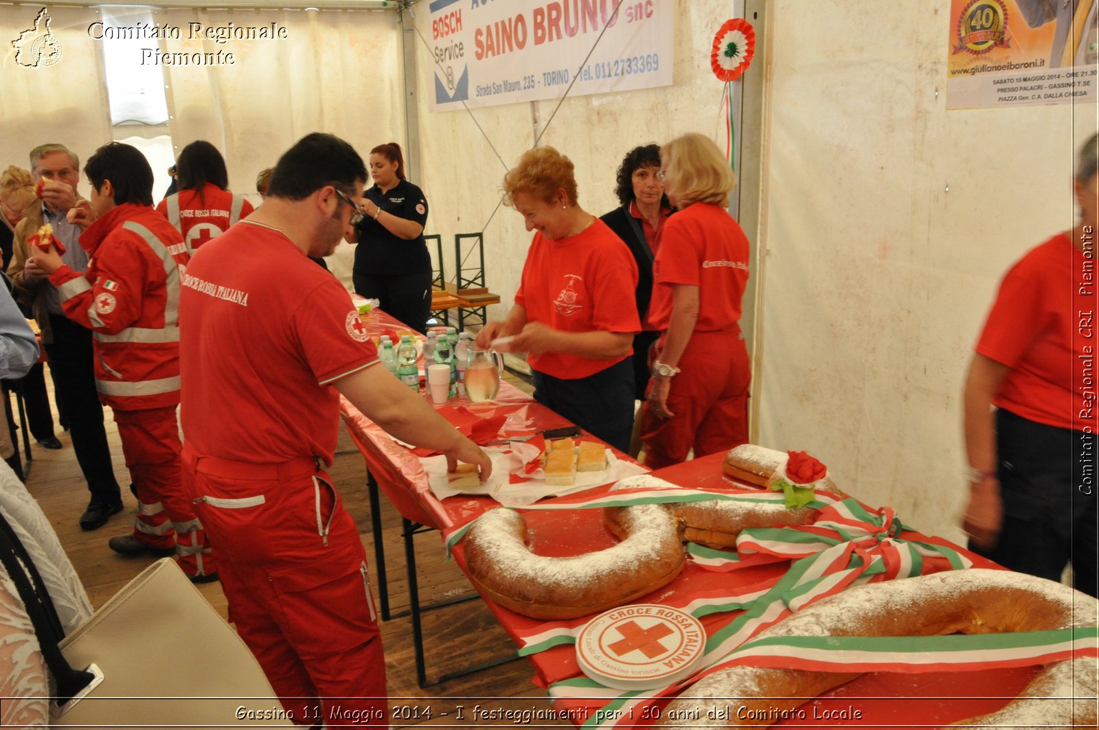 Gassino 11 Maggio 2014 - I festeggiamenti per i 30 anni del Comitato Locale - Comitato Regionale del Piemonte