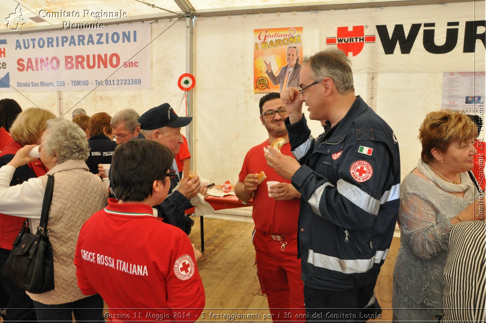 Gassino 11 Maggio 2014 - I festeggiamenti per i 30 anni del Comitato Locale - Comitato Regionale del Piemonte