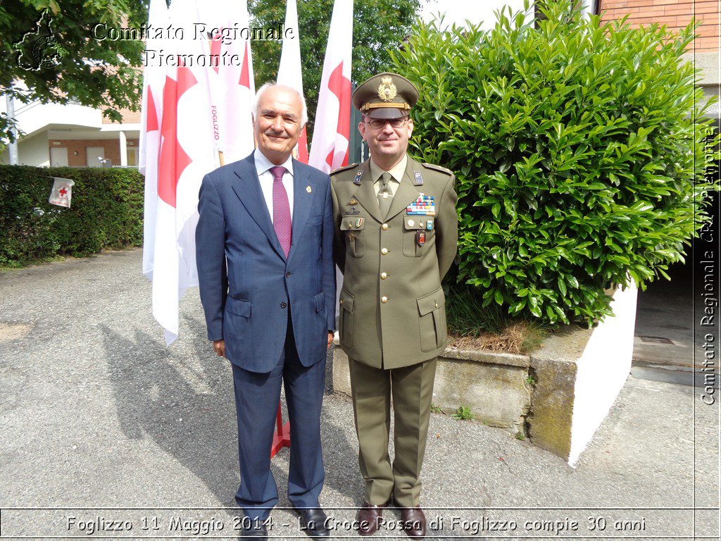 Foglizzo 11 Maggio 2014 - La Croce Rossa di Foglizzo compie 30 anni - Comitato Regionale del Piemonte