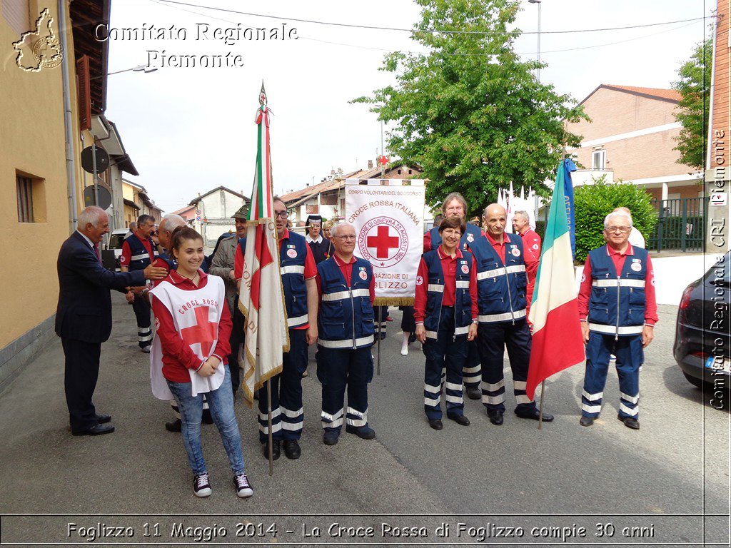 Foglizzo 11 Maggio 2014 - La Croce Rossa di Foglizzo compie 30 anni - Comitato Regionale del Piemonte