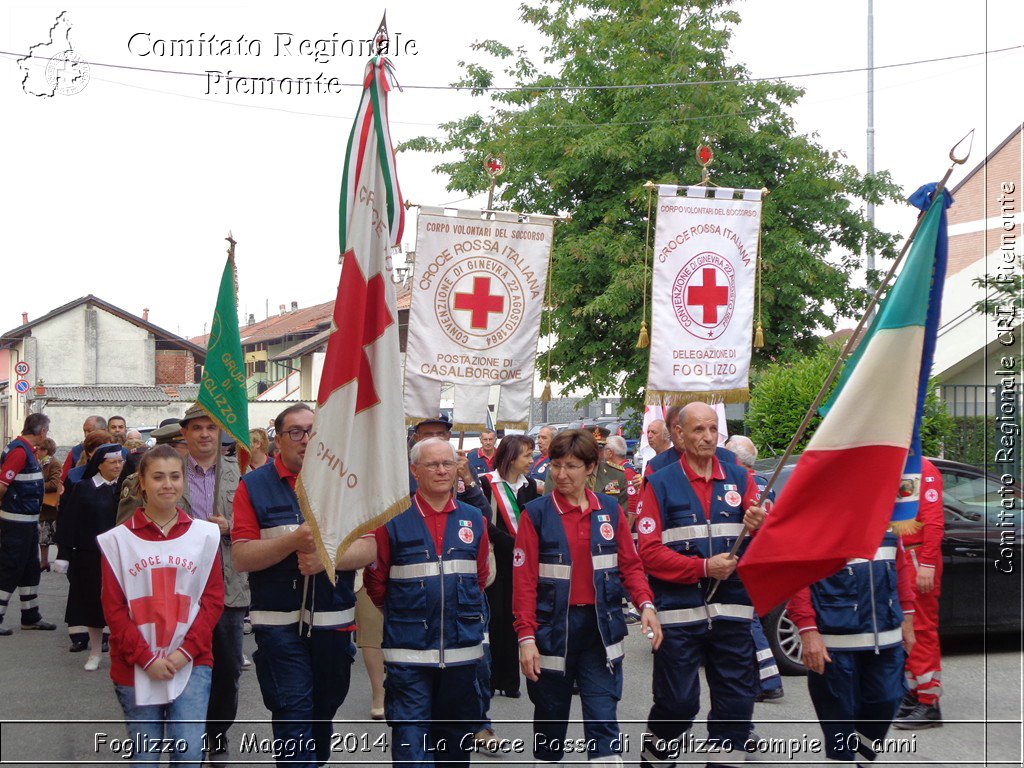 Foglizzo 11 Maggio 2014 - La Croce Rossa di Foglizzo compie 30 anni - Comitato Regionale del Piemonte