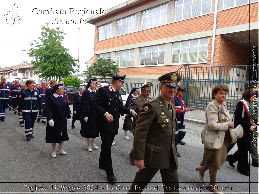 Foglizzo 11 Maggio 2014 - La Croce Rossa di Foglizzo compie 30 anni - Comitato Regionale del Piemonte