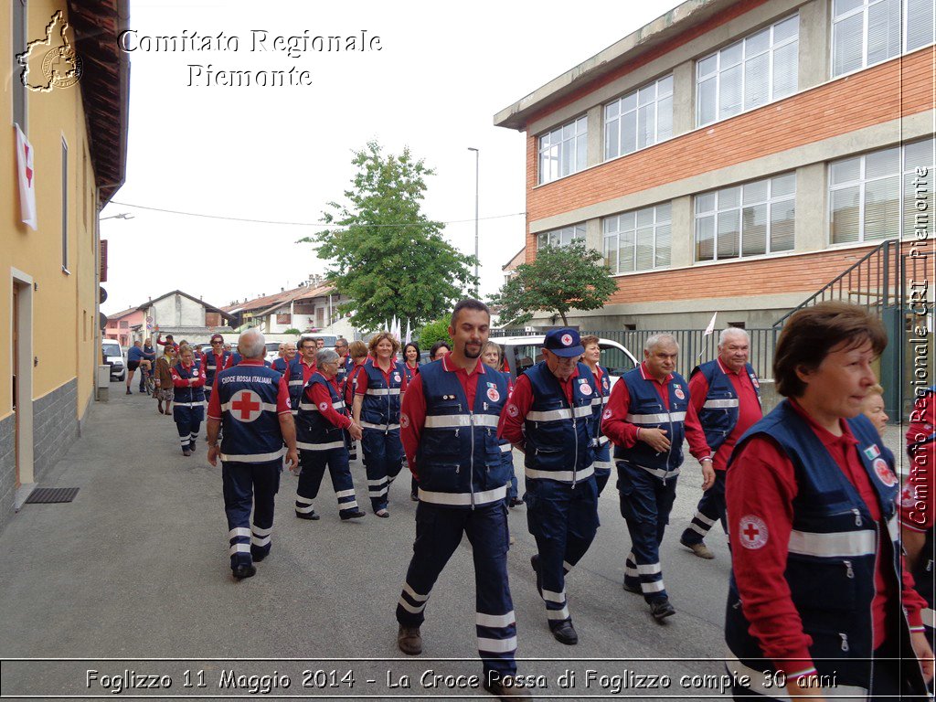 Foglizzo 11 Maggio 2014 - La Croce Rossa di Foglizzo compie 30 anni - Comitato Regionale del Piemonte