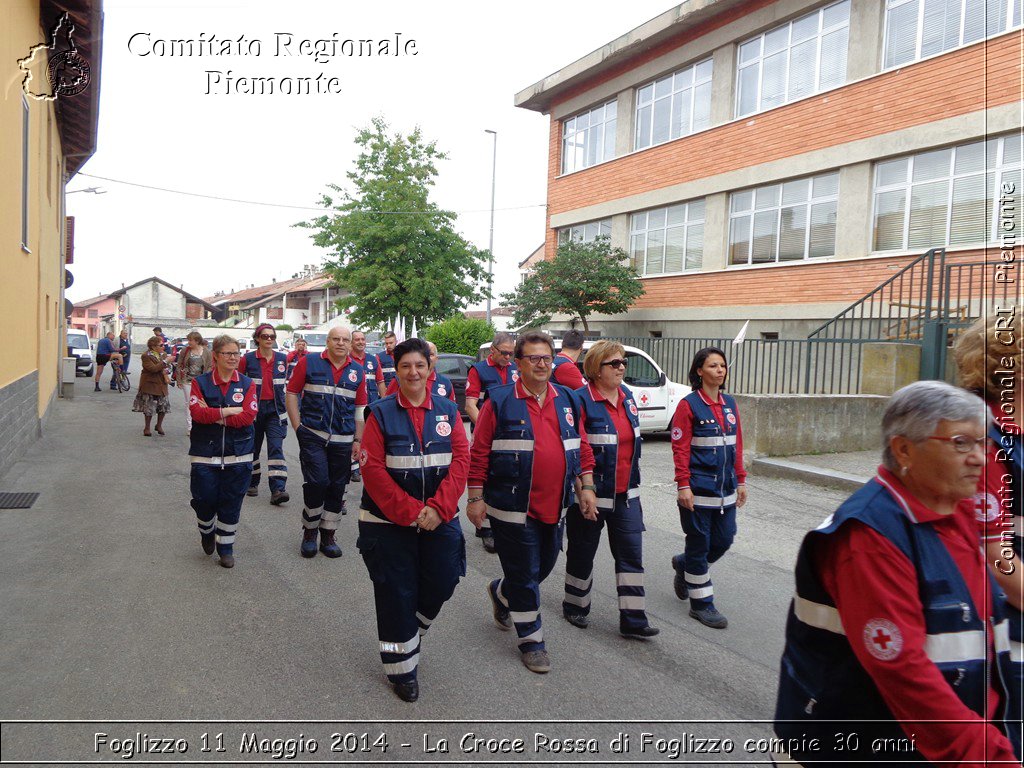 Foglizzo 11 Maggio 2014 - La Croce Rossa di Foglizzo compie 30 anni - Comitato Regionale del Piemonte