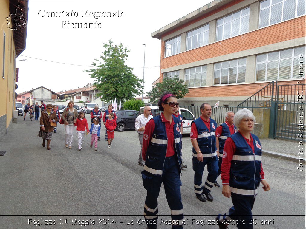 Foglizzo 11 Maggio 2014 - La Croce Rossa di Foglizzo compie 30 anni - Comitato Regionale del Piemonte
