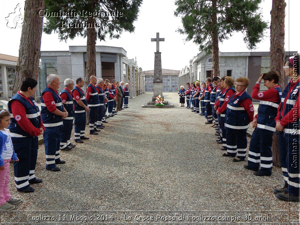 Foglizzo 11 Maggio 2014 - La Croce Rossa di Foglizzo compie 30 anni - Comitato Regionale del Piemonte