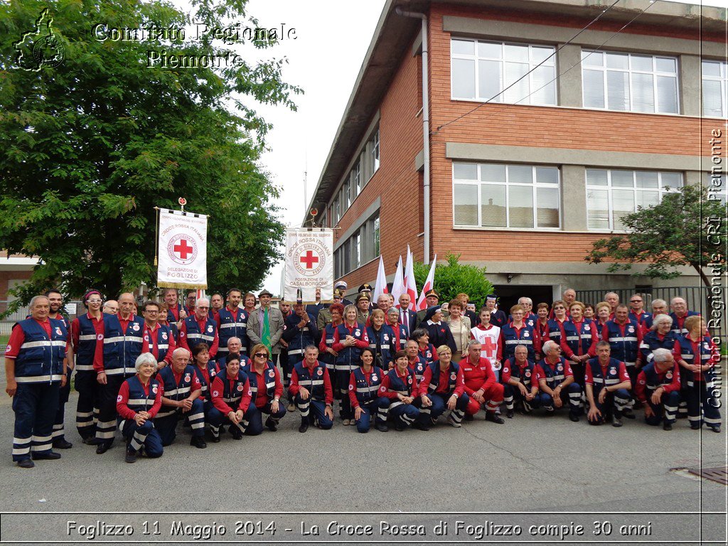 Foglizzo 11 Maggio 2014 - La Croce Rossa di Foglizzo compie 30 anni - Comitato Regionale del Piemonte