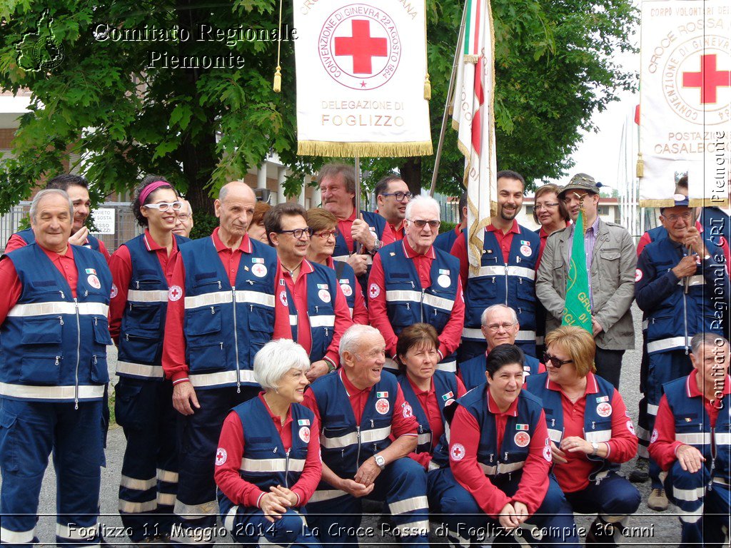 Foglizzo 11 Maggio 2014 - La Croce Rossa di Foglizzo compie 30 anni - Comitato Regionale del Piemonte