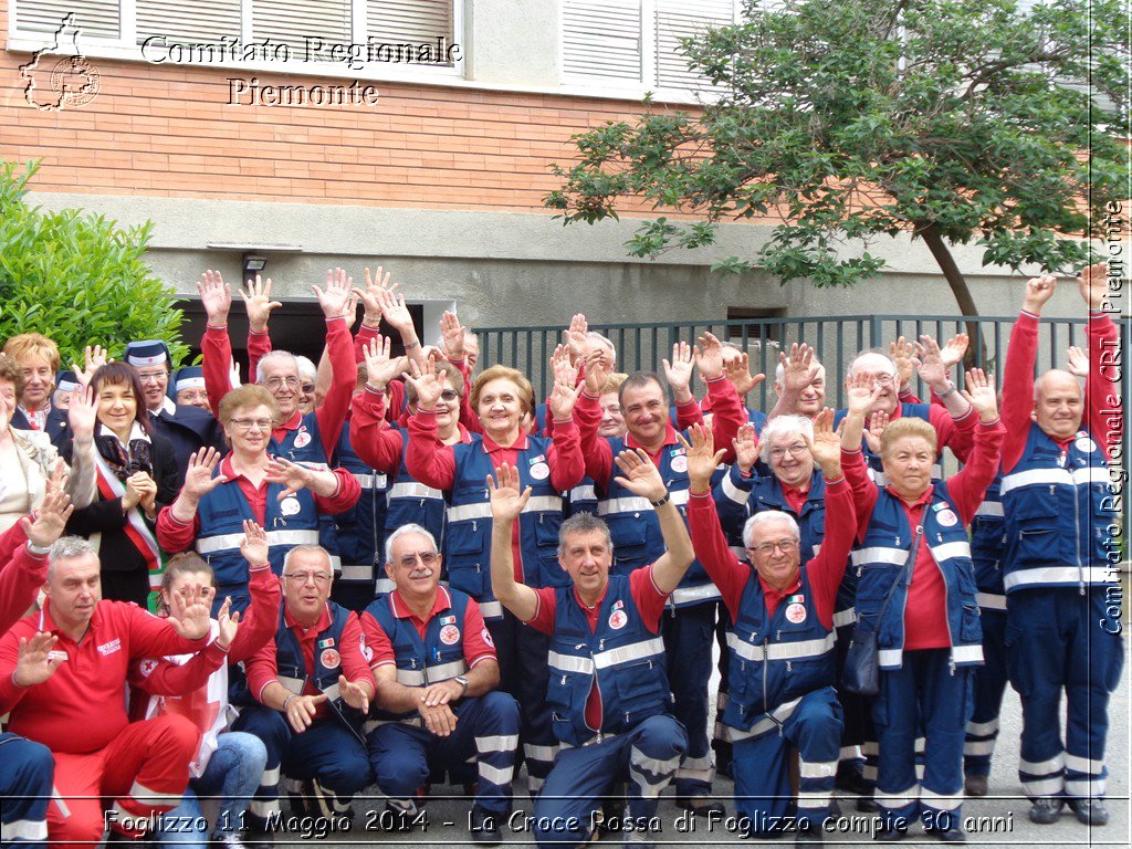 Foglizzo 11 Maggio 2014 - La Croce Rossa di Foglizzo compie 30 anni - Comitato Regionale del Piemonte