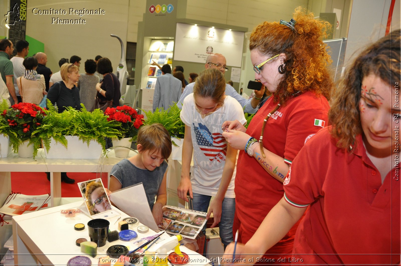 Torino 11 Maggio 2014 - I Volontari del Piemonte al Salone del Libro - Comitato Regionale del Piemonte