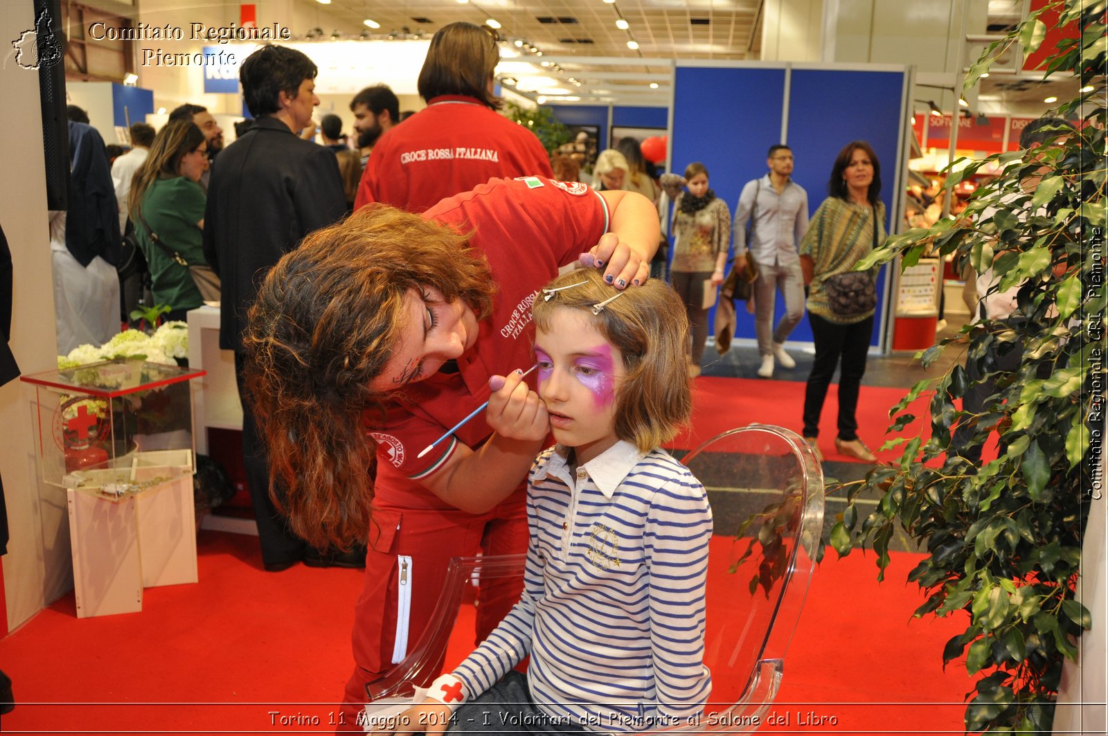 Torino 11 Maggio 2014 - I Volontari del Piemonte al Salone del Libro - Comitato Regionale del Piemonte