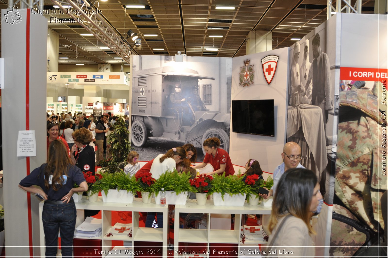 Torino 11 Maggio 2014 - I Volontari del Piemonte al Salone del Libro - Comitato Regionale del Piemonte