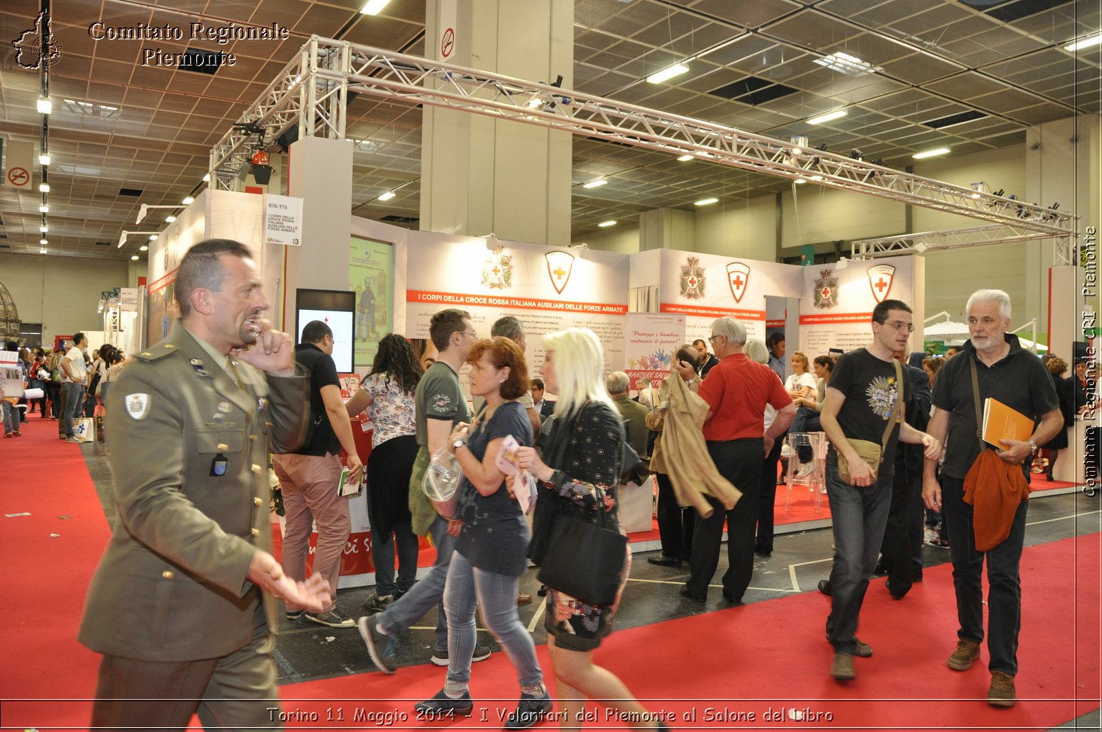 Torino 11 Maggio 2014 - I Volontari del Piemonte al Salone del Libro - Comitato Regionale del Piemonte