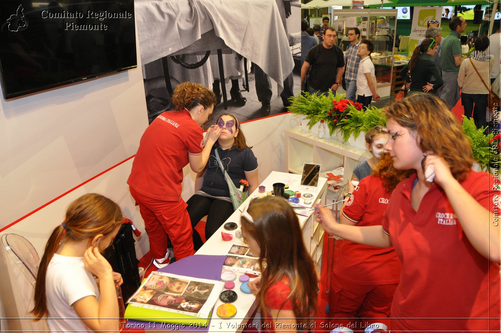 Torino 11 Maggio 2014 - I Volontari del Piemonte al Salone del Libro - Comitato Regionale del Piemonte