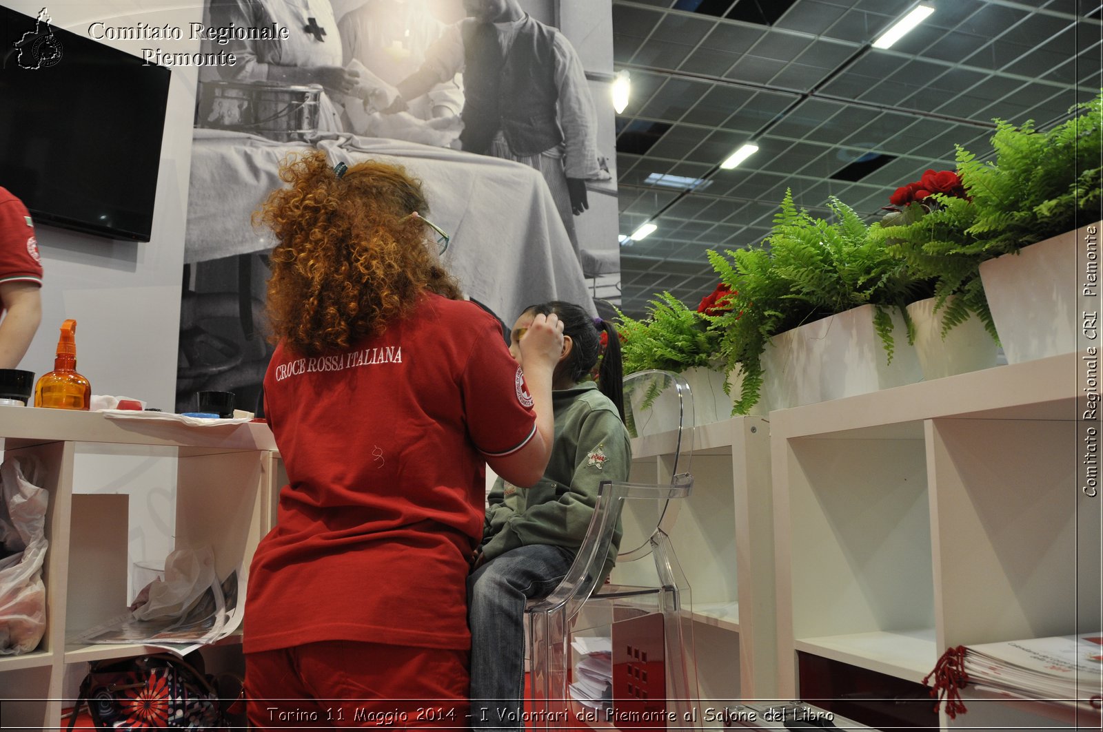 Torino 11 Maggio 2014 - I Volontari del Piemonte al Salone del Libro - Comitato Regionale del Piemonte