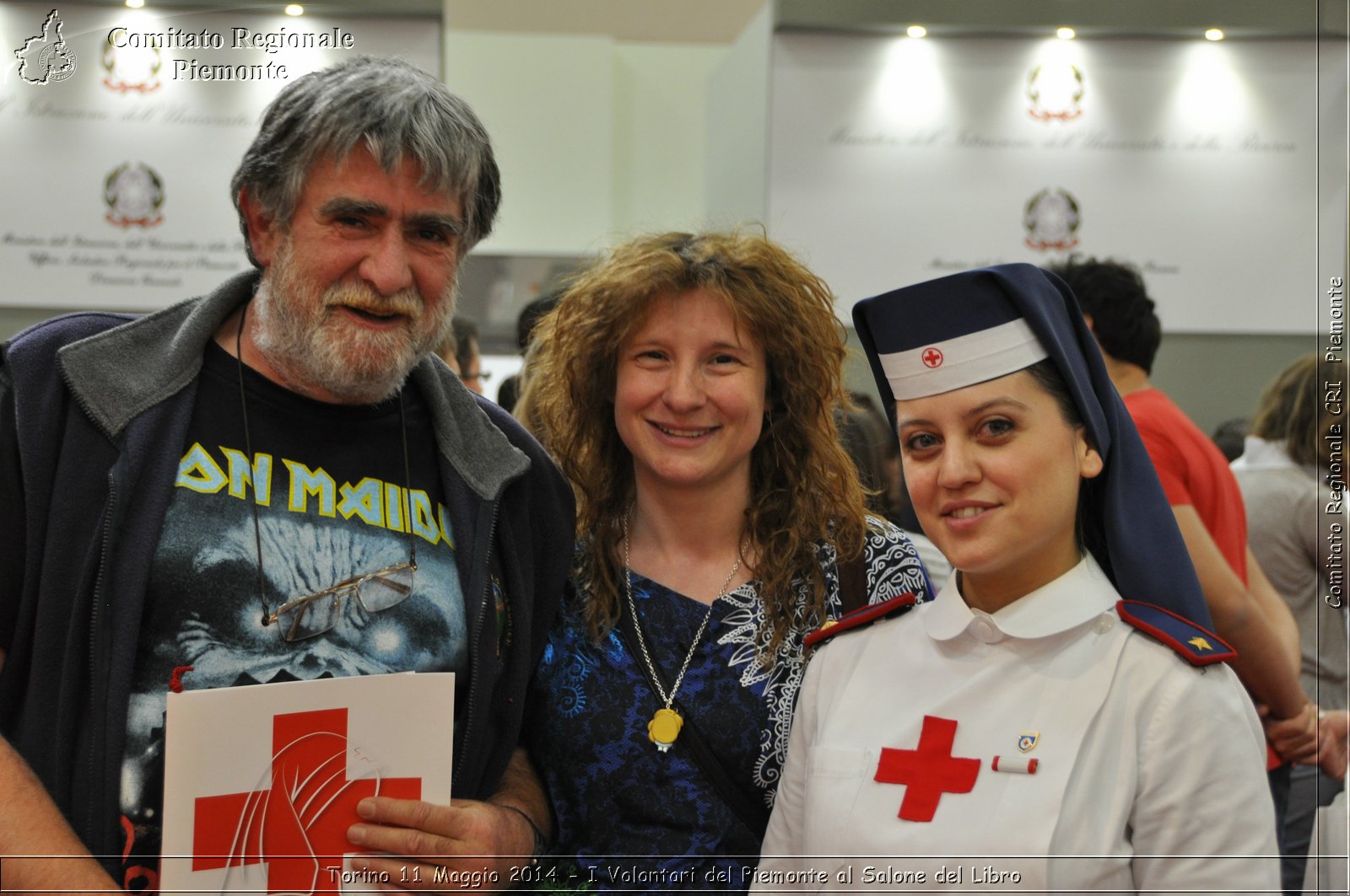 Torino 11 Maggio 2014 - I Volontari del Piemonte al Salone del Libro - Comitato Regionale del Piemonte