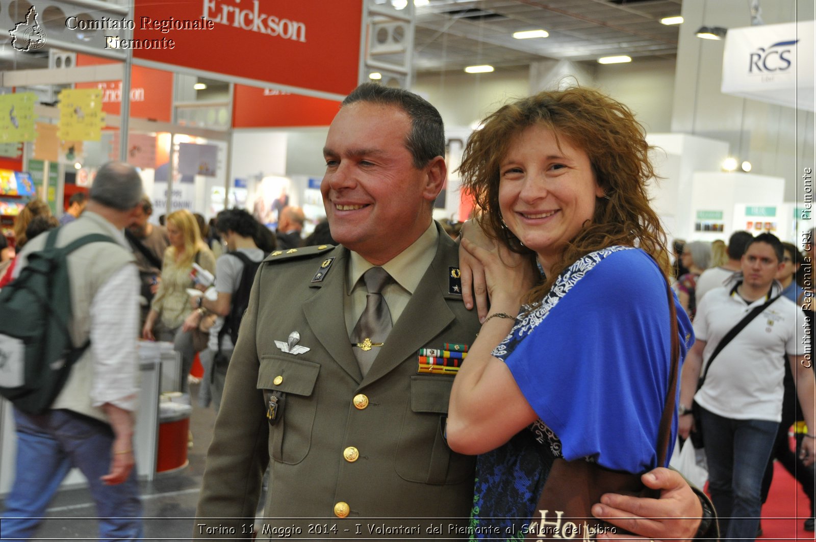 Torino 11 Maggio 2014 - I Volontari del Piemonte al Salone del Libro - Comitato Regionale del Piemonte