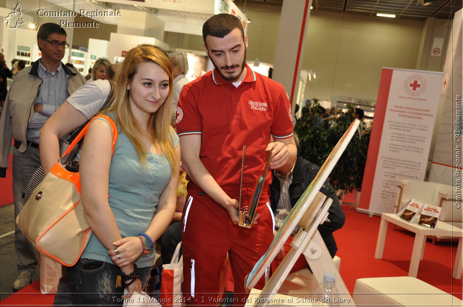 Torino 11 Maggio 2014 - I Volontari del Piemonte al Salone del Libro - Comitato Regionale del Piemonte