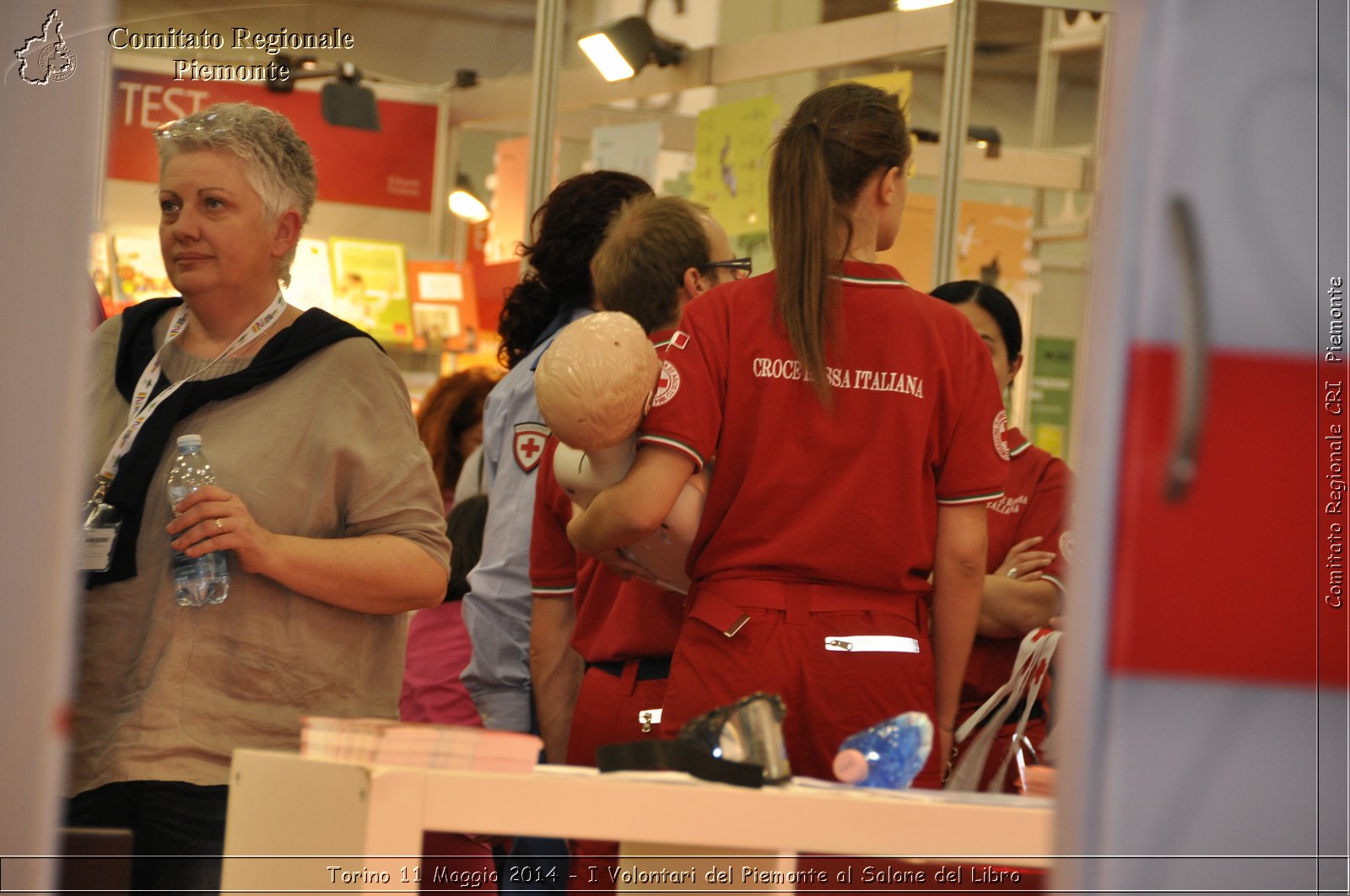 Torino 11 Maggio 2014 - I Volontari del Piemonte al Salone del Libro - Comitato Regionale del Piemonte