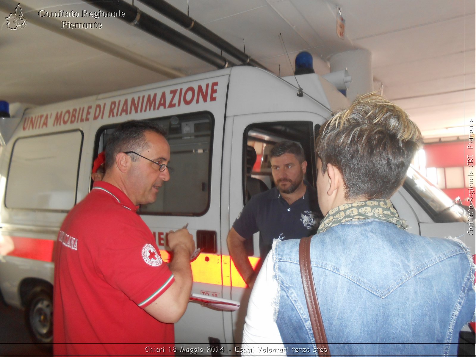 Chieri 18 Maggio 2014 - Esami Volontari terzo step - Comitato Regionale del Piemonte