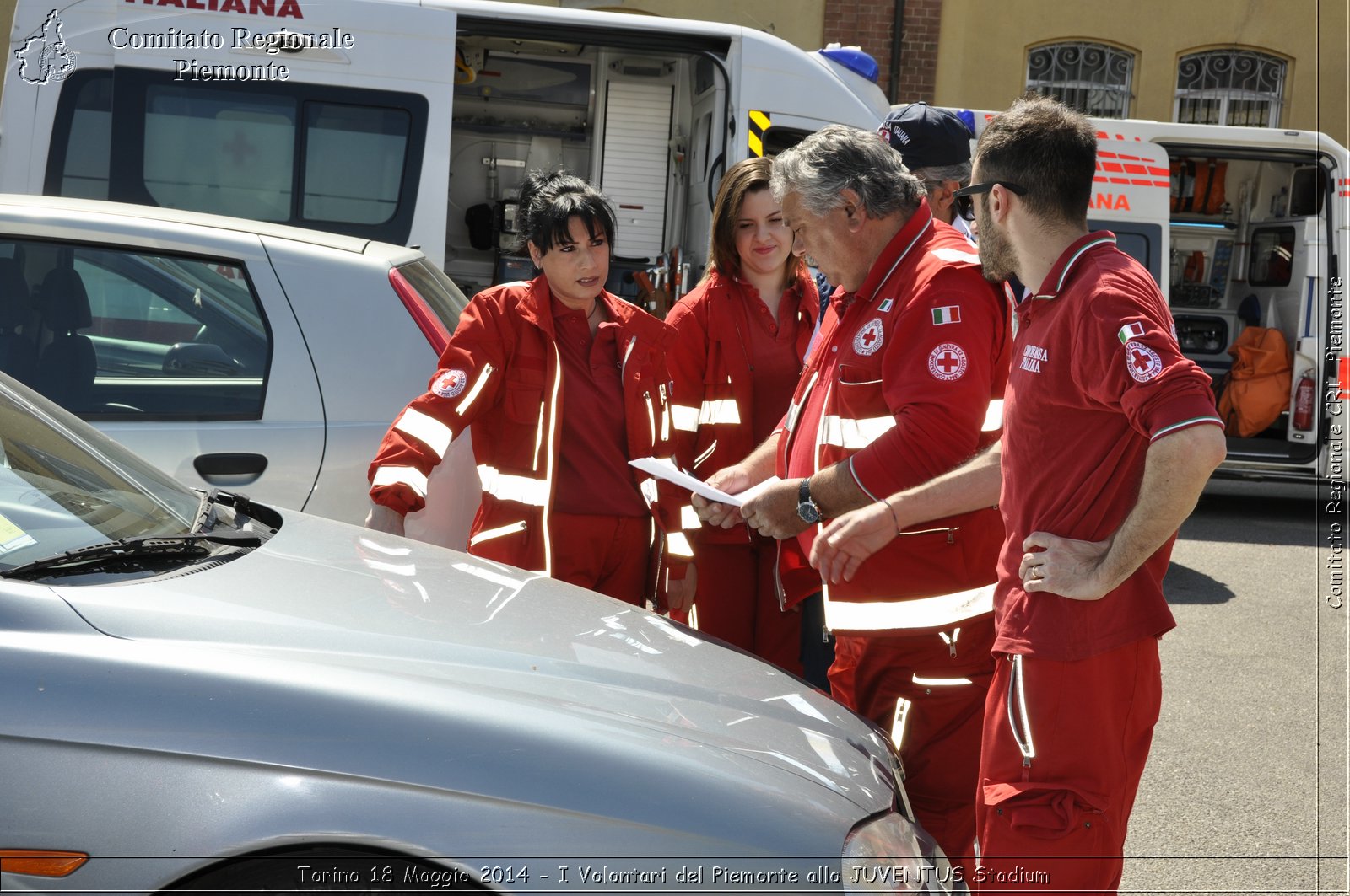 Torino 18 Maggio 2014 - I Volontari del Piemonte allo JUVENTUS Stadium - Comitato Regionale del Piemonte