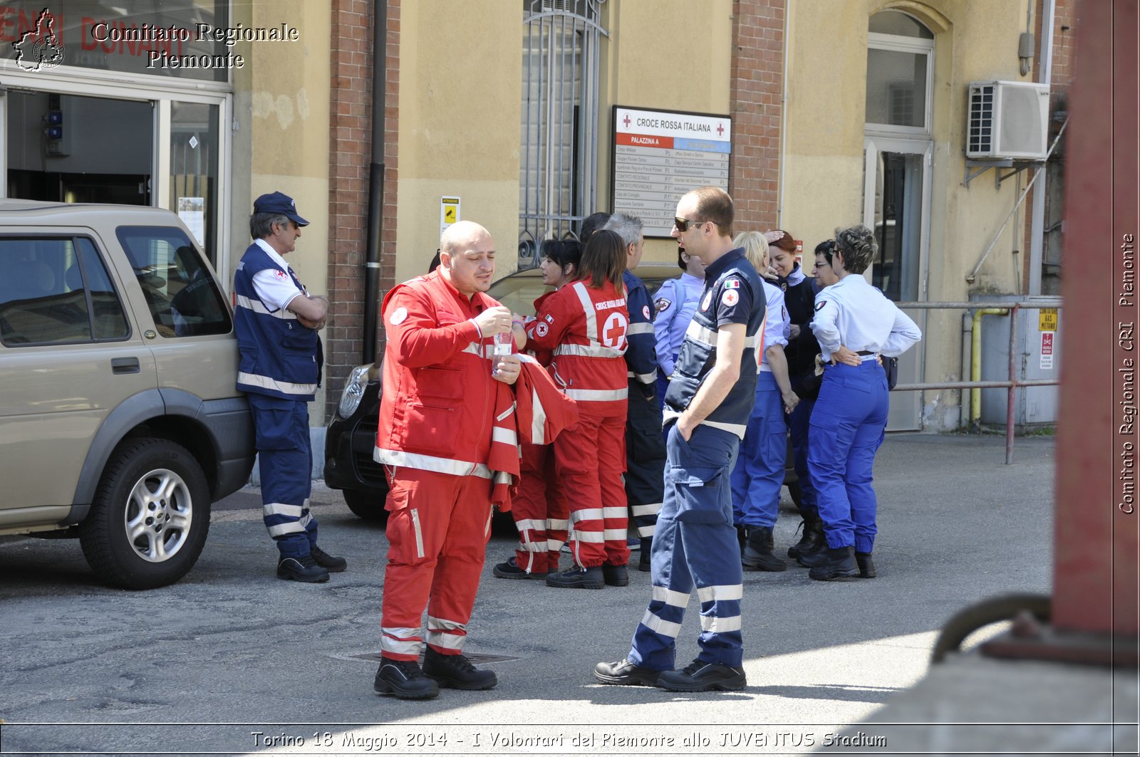 Torino 18 Maggio 2014 - I Volontari del Piemonte allo JUVENTUS Stadium - Comitato Regionale del Piemonte