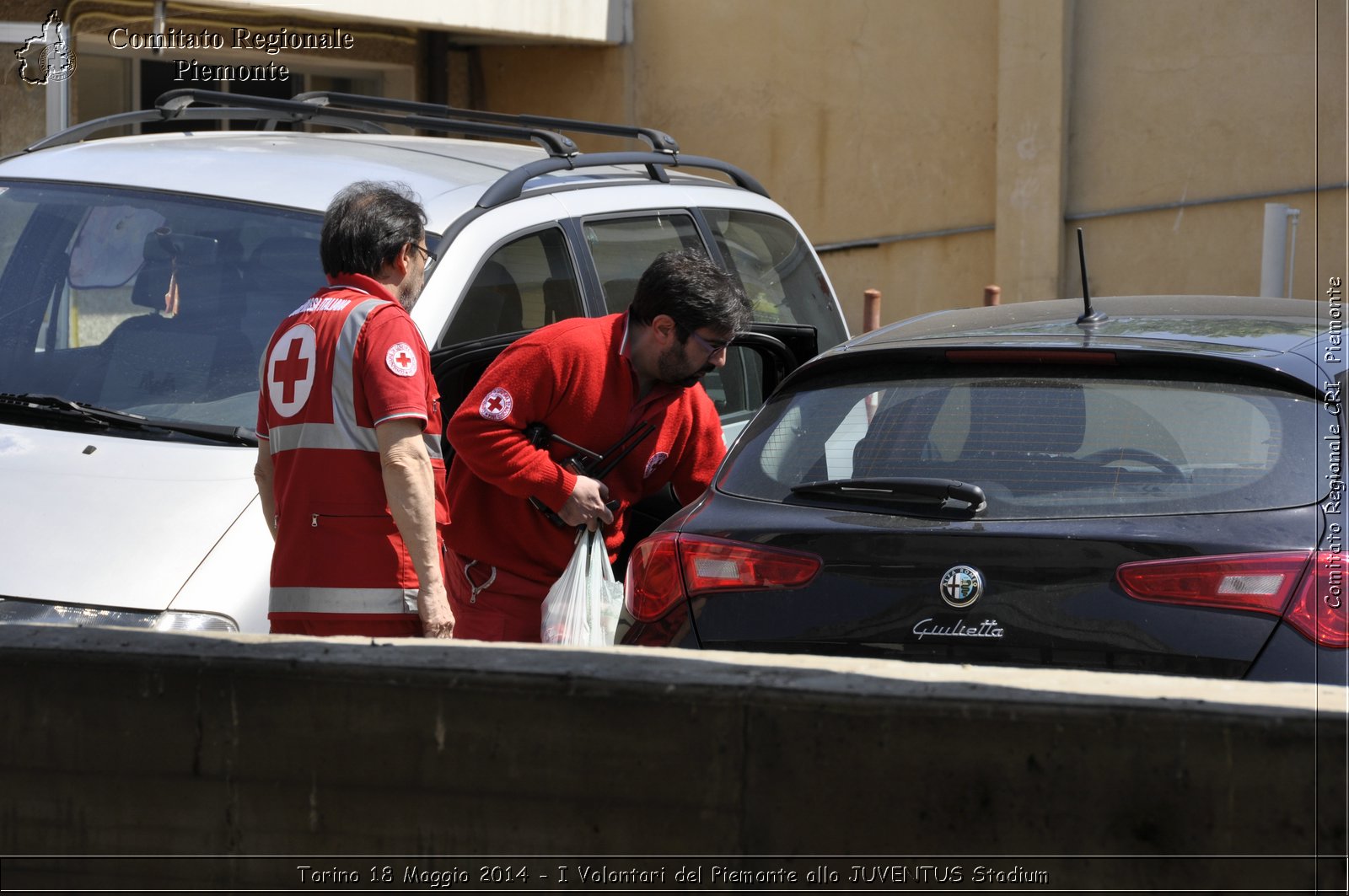 Torino 18 Maggio 2014 - I Volontari del Piemonte allo JUVENTUS Stadium - Comitato Regionale del Piemonte