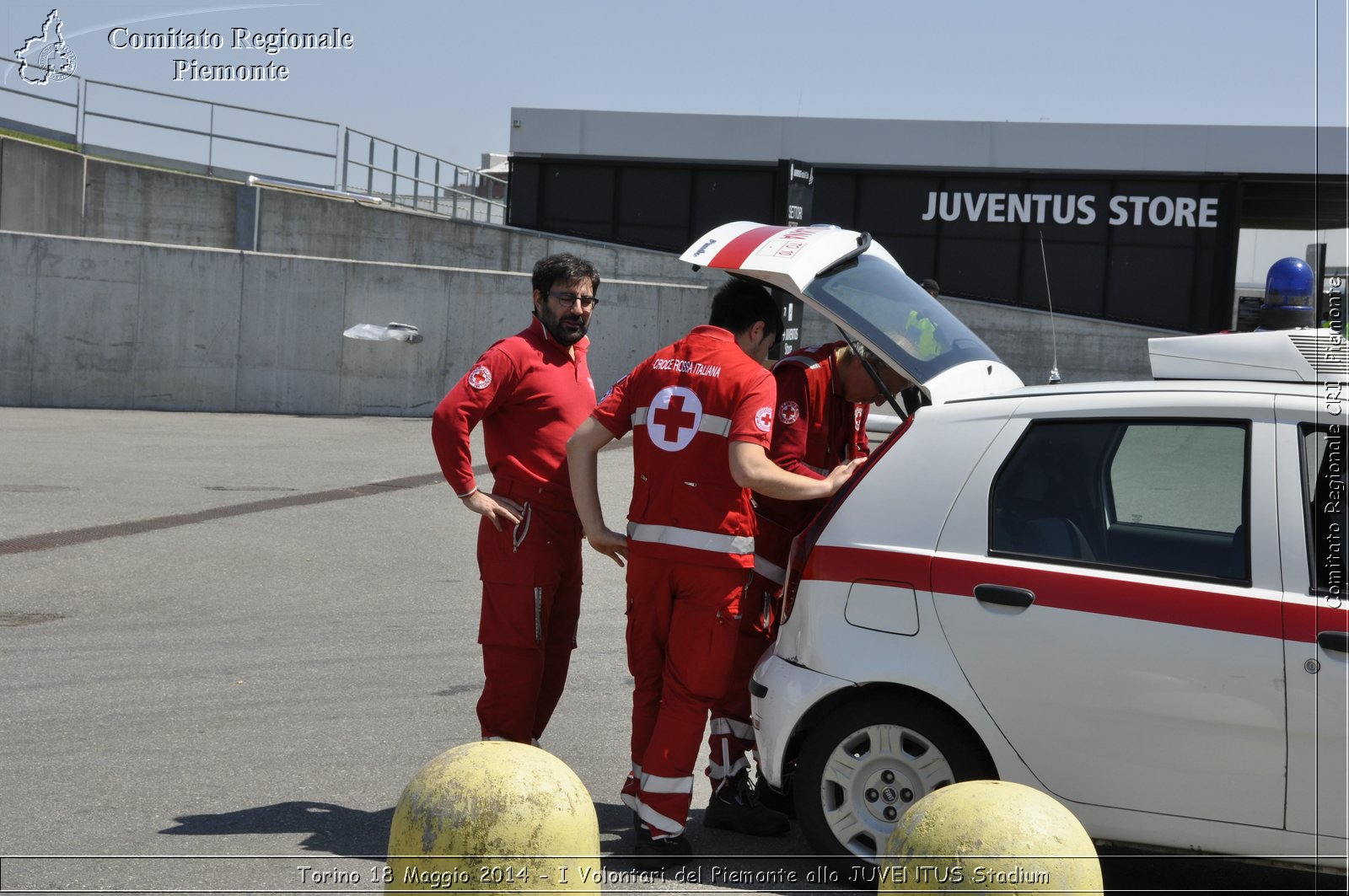 Torino 18 Maggio 2014 - I Volontari del Piemonte allo JUVENTUS Stadium - Comitato Regionale del Piemonte