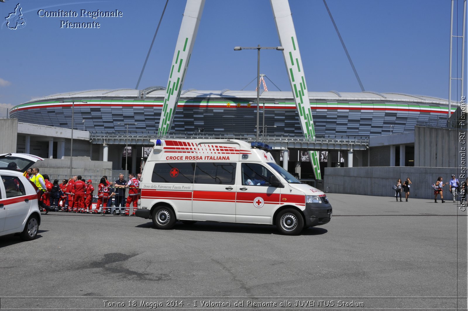 Torino 18 Maggio 2014 - I Volontari del Piemonte allo JUVENTUS Stadium - Comitato Regionale del Piemonte