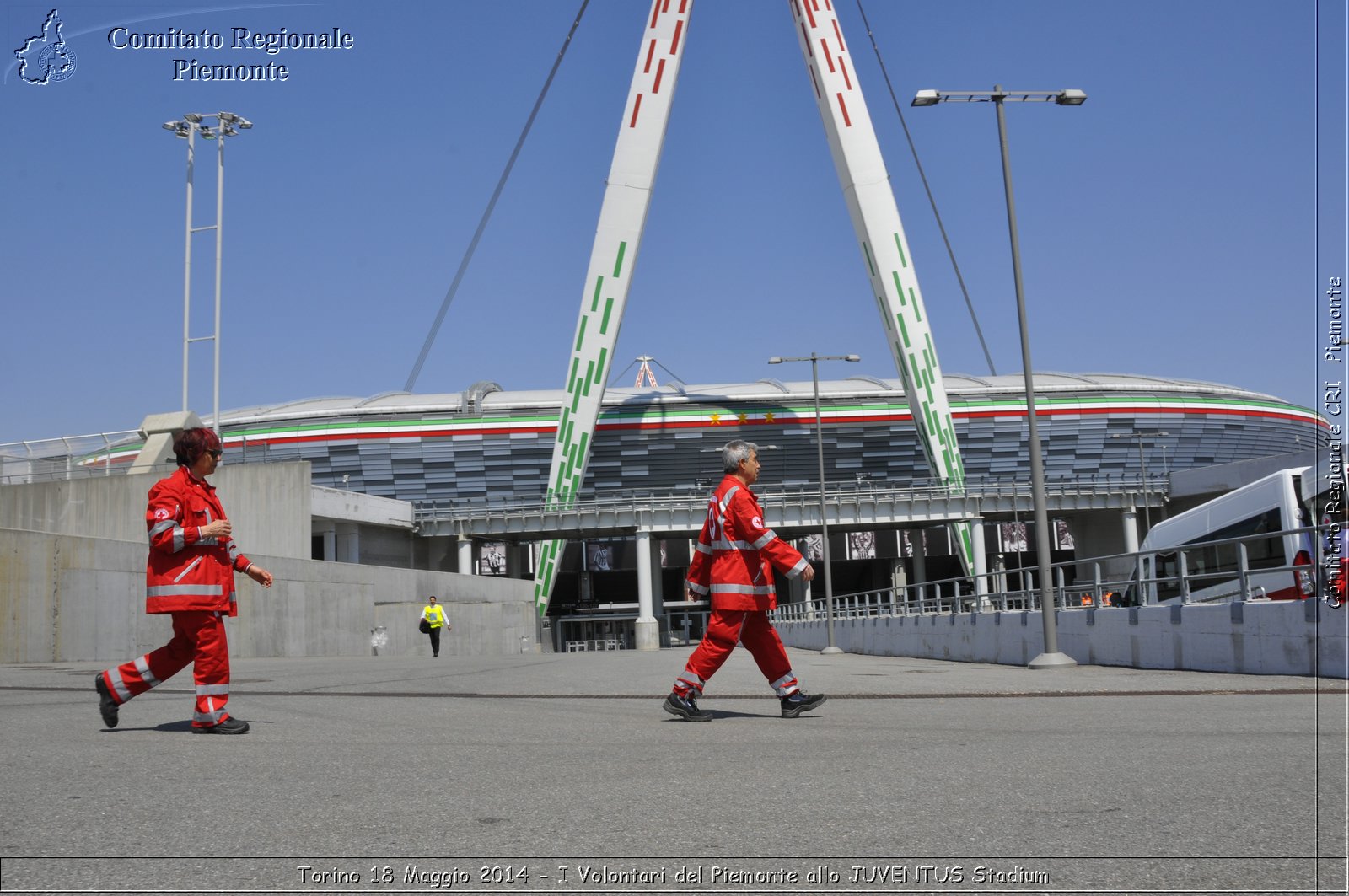 Torino 18 Maggio 2014 - I Volontari del Piemonte allo JUVENTUS Stadium - Comitato Regionale del Piemonte