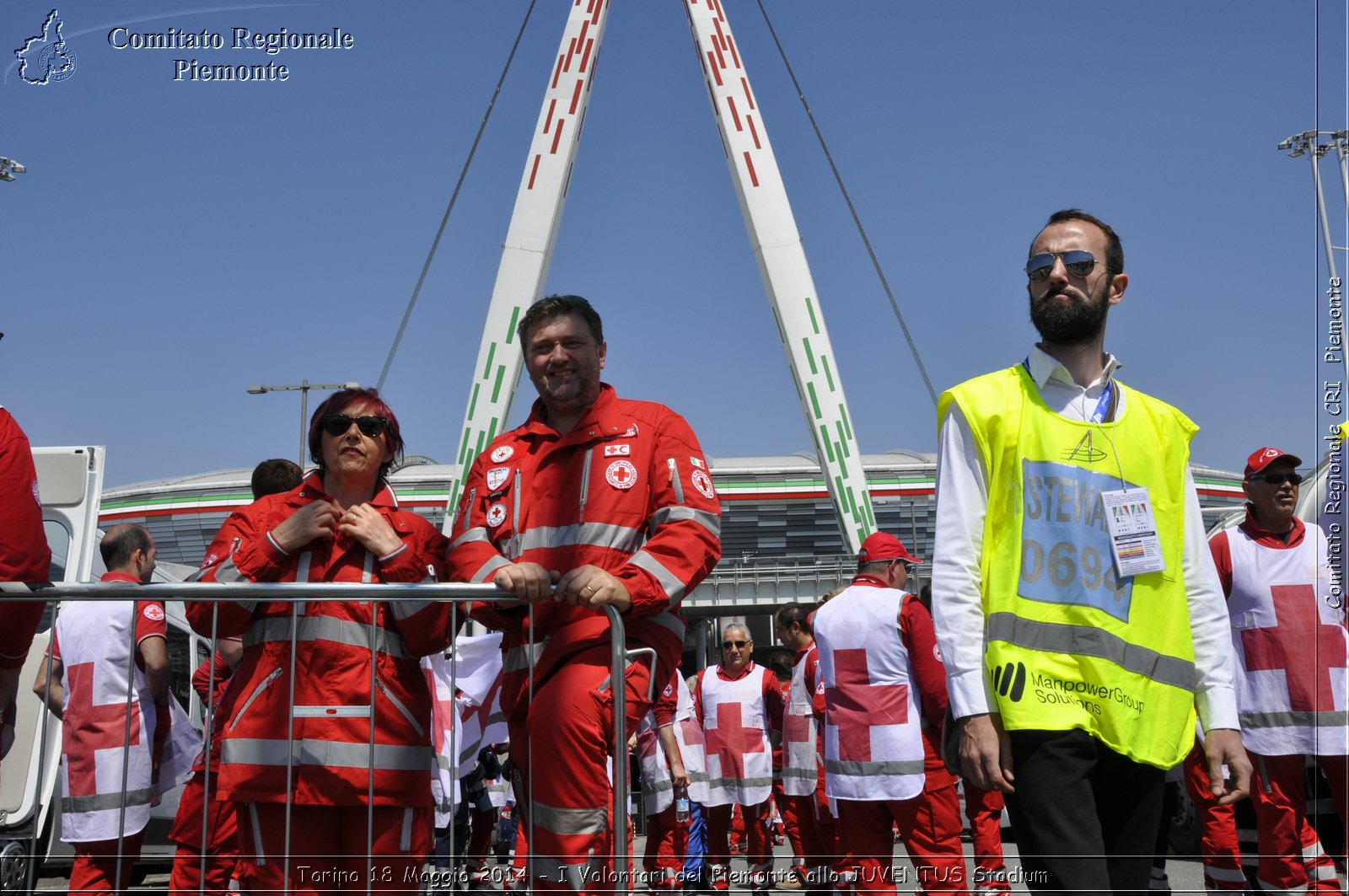 Torino 18 Maggio 2014 - I Volontari del Piemonte allo JUVENTUS Stadium - Comitato Regionale del Piemonte