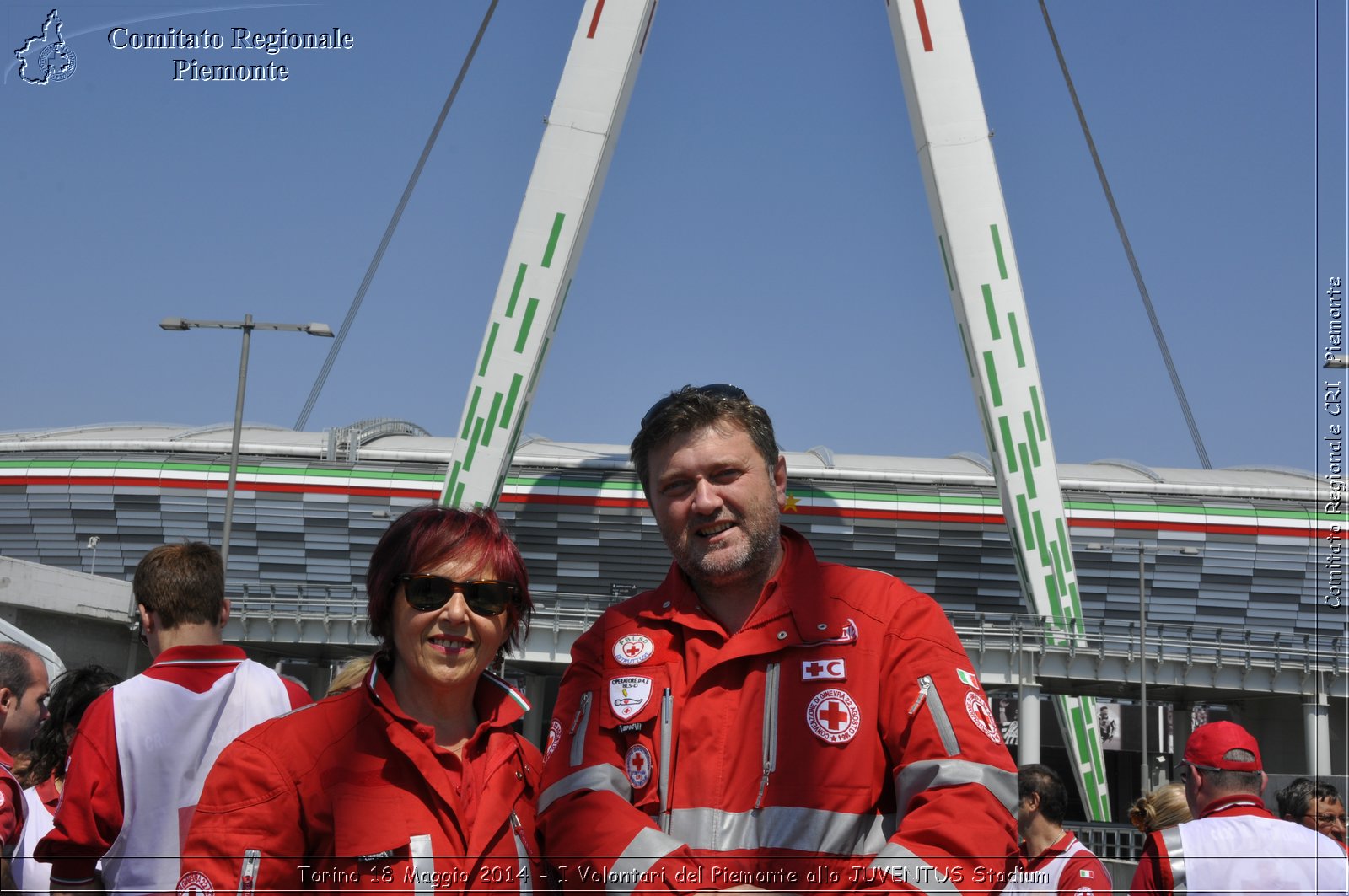 Torino 18 Maggio 2014 - I Volontari del Piemonte allo JUVENTUS Stadium - Comitato Regionale del Piemonte