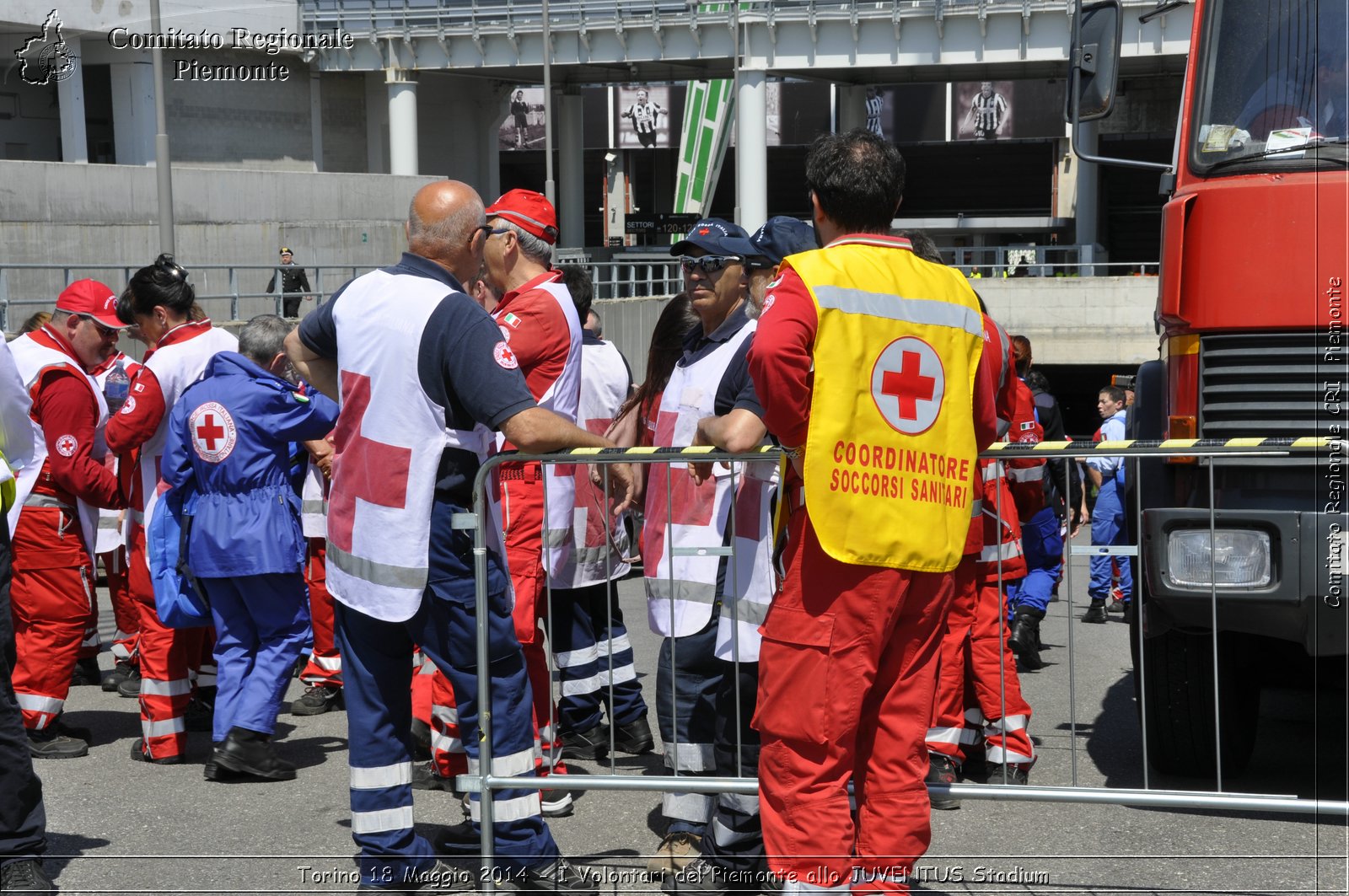 Torino 18 Maggio 2014 - I Volontari del Piemonte allo JUVENTUS Stadium - Comitato Regionale del Piemonte